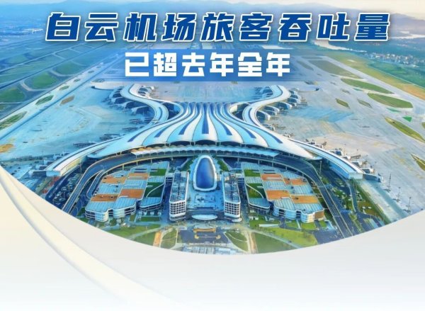 深圳股票配资论坛 白云机场旅客吞吐量已超去年全年！T3航站楼“满月答卷”亮眼